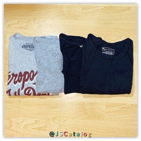 🔻Bundle of 4 Short Sleeves Basic Tees EUC/Size S - Picture 7 of 9